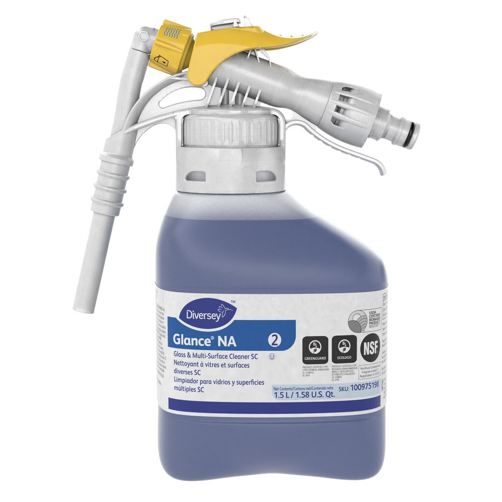 Glance® NA Glass & Multi-Surface Cleaner 2, 1.5L, 2/CT - Glass & Multi-Surface Cleaner